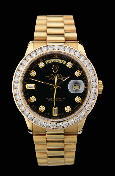 black presidential rolex|Rolex presidential for sale.